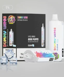 Clear Dummy Vape